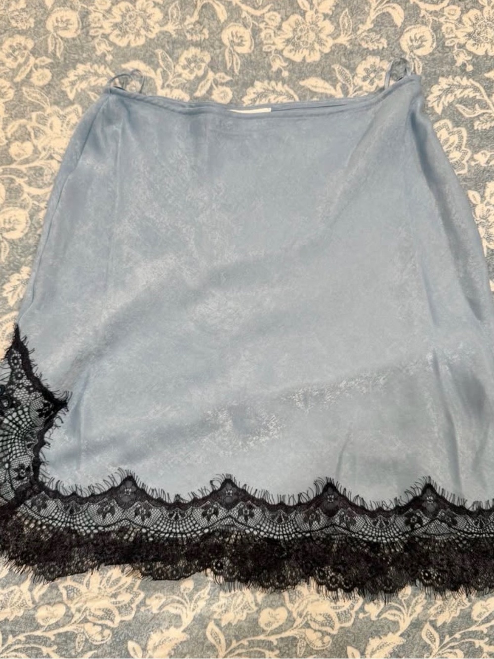 Topshop Lace Mini Skirt